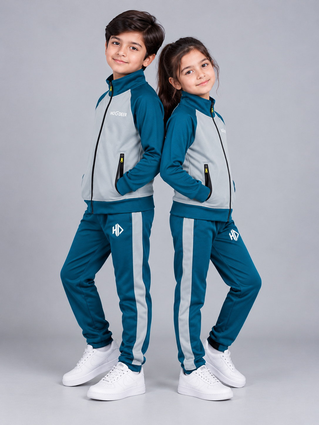 Aero Grey – Kids Winter Tracksuit