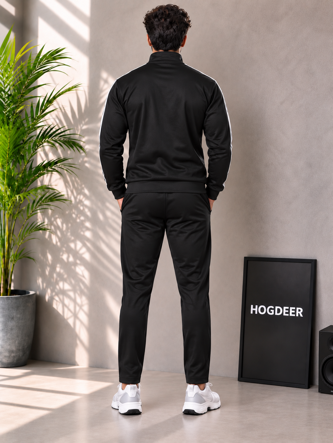 Carbon Swift– Black Winter Tracksuit