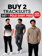 2 Dri-Fit Tracksuits + 1 FREE Polo Shirt – Premium Sportswear Bundle
