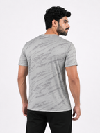 Men's Imported Camo Waves Shirt – Grey