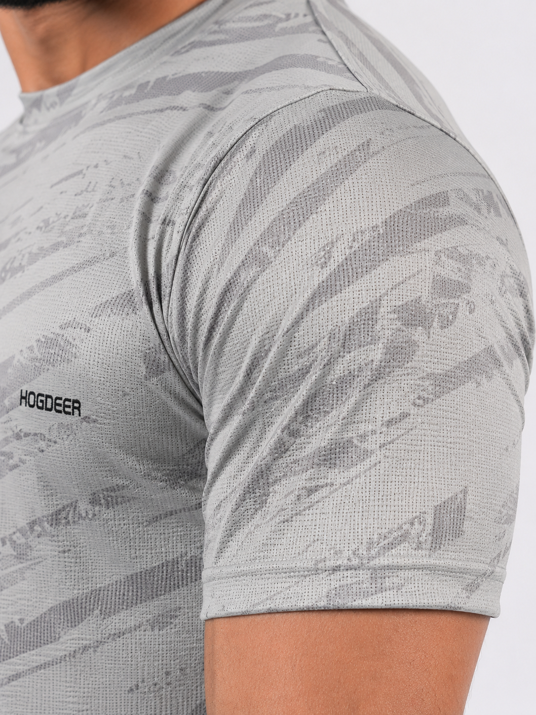 Men's Imported Camo Waves Shirt – Grey