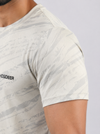 Men's Imported Camo Waves Shirt – Off white