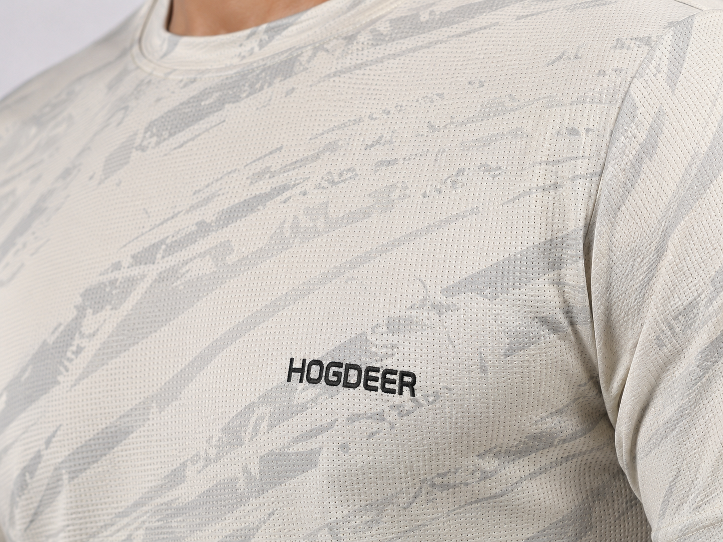 Men's Imported Camo Waves Shirt – Off white