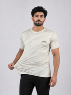 Men's Imported Camo Waves Shirt – Off white