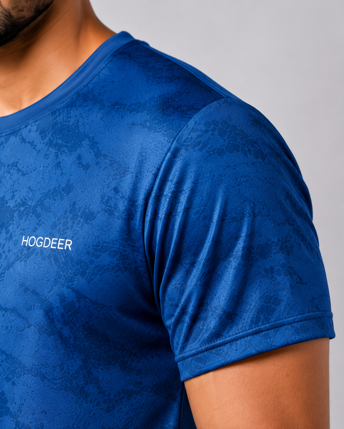 Men's Imported Shirt – Camo Waves Royal Blue