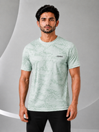 Men's Imported Shirt – Camo Waves Glacier Mint