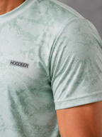 Men's Imported Shirt – Camo Waves Glacier Mint
