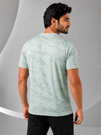 Men's Imported Shirt – Camo Waves Glacier Mint