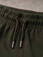Men's Imported Cross Mesh Active Trouser - Olive Green
