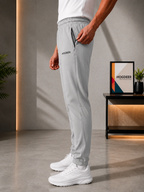 Men's Imported Cross Mesh Active Trouser – Silver Gray