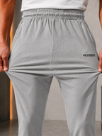 Men's Imported Cross Mesh Active Trouser – Silver Gray