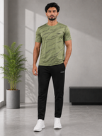 Imported Camo Waves Olive Green Tracksuit