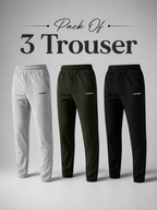Imported Cross Mesh Trousers – 3 Trousers Combo