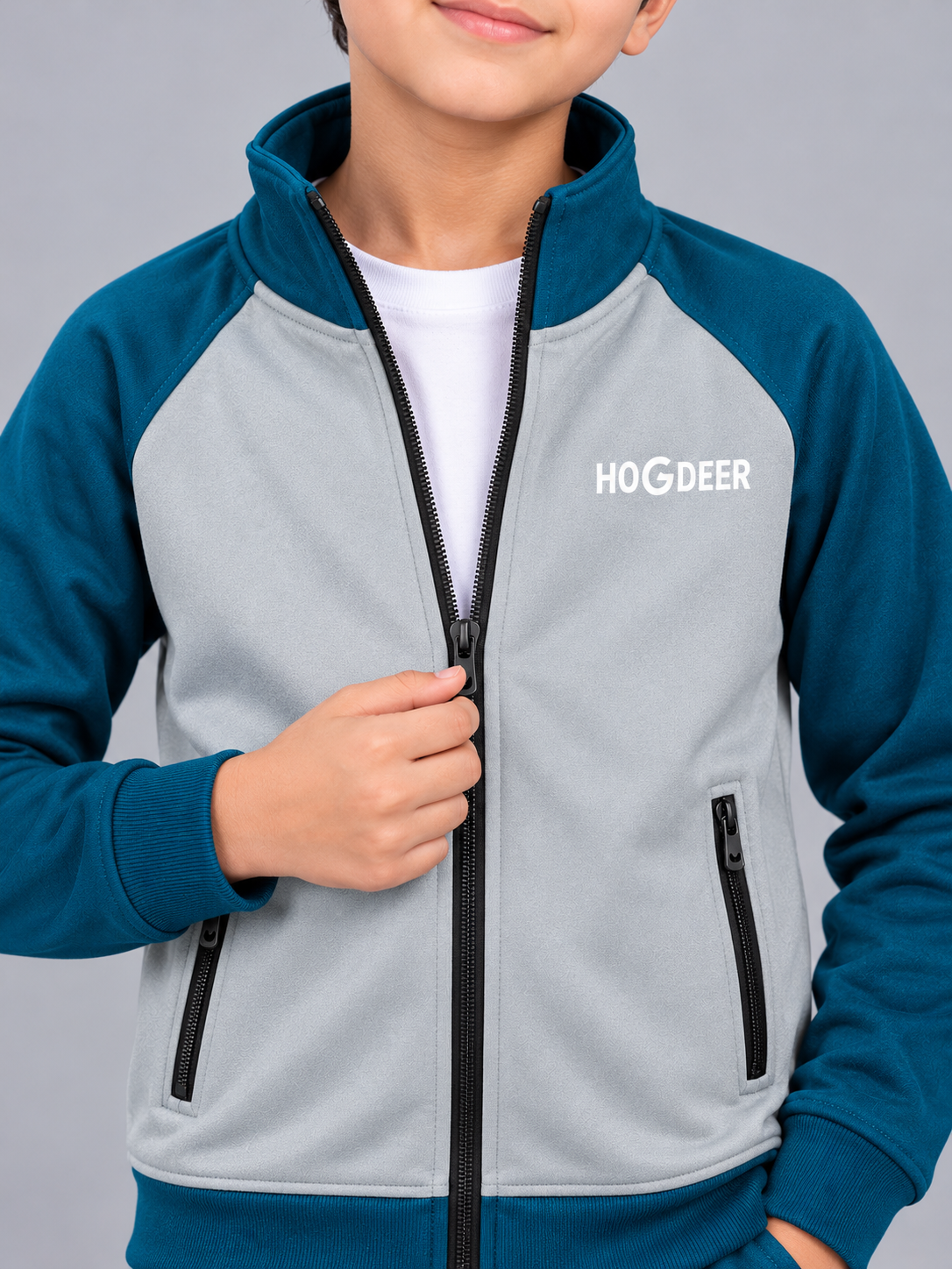 Aero Grey – Kids Winter Tracksuit