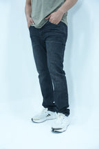 Premium Stretch Straight Fit Denim – Grey