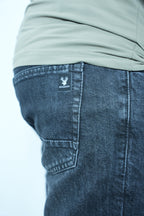 Premium Stretch Straight Fit Denim – Grey