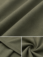 Imported Super Mesh Nylon Polo Shirt- Olive Green