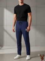 Men's Imported Spandex 200 GSM Trouser – Royal Blue