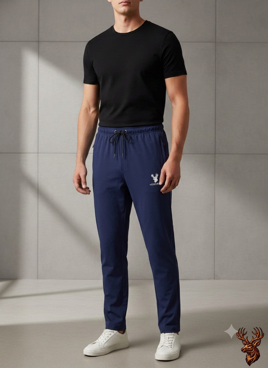 Men's Imported Spandex 200 GSM Trouser – Royal Blue