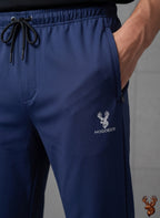 Men's Imported Spandex 200 GSM Trouser – Royal Blue