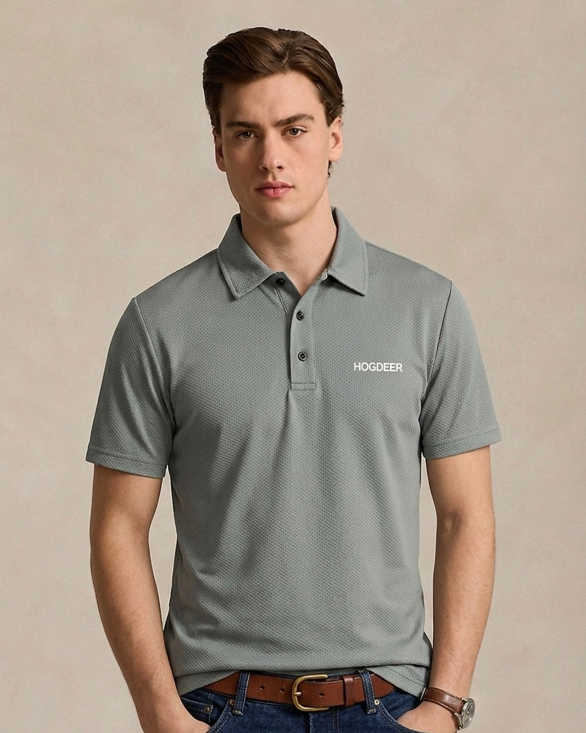 Men's Imported Super Mesh Nylon Polo Shirt