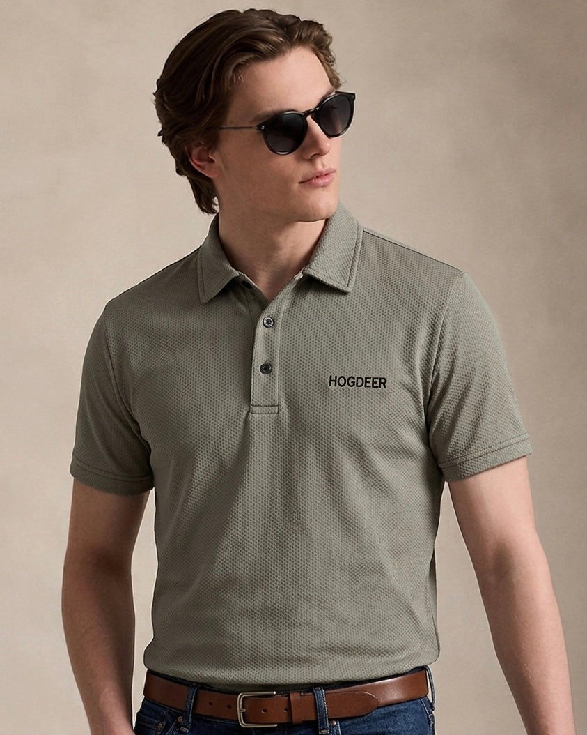 Men's Imported Super Mesh Nylon Polo Shirt