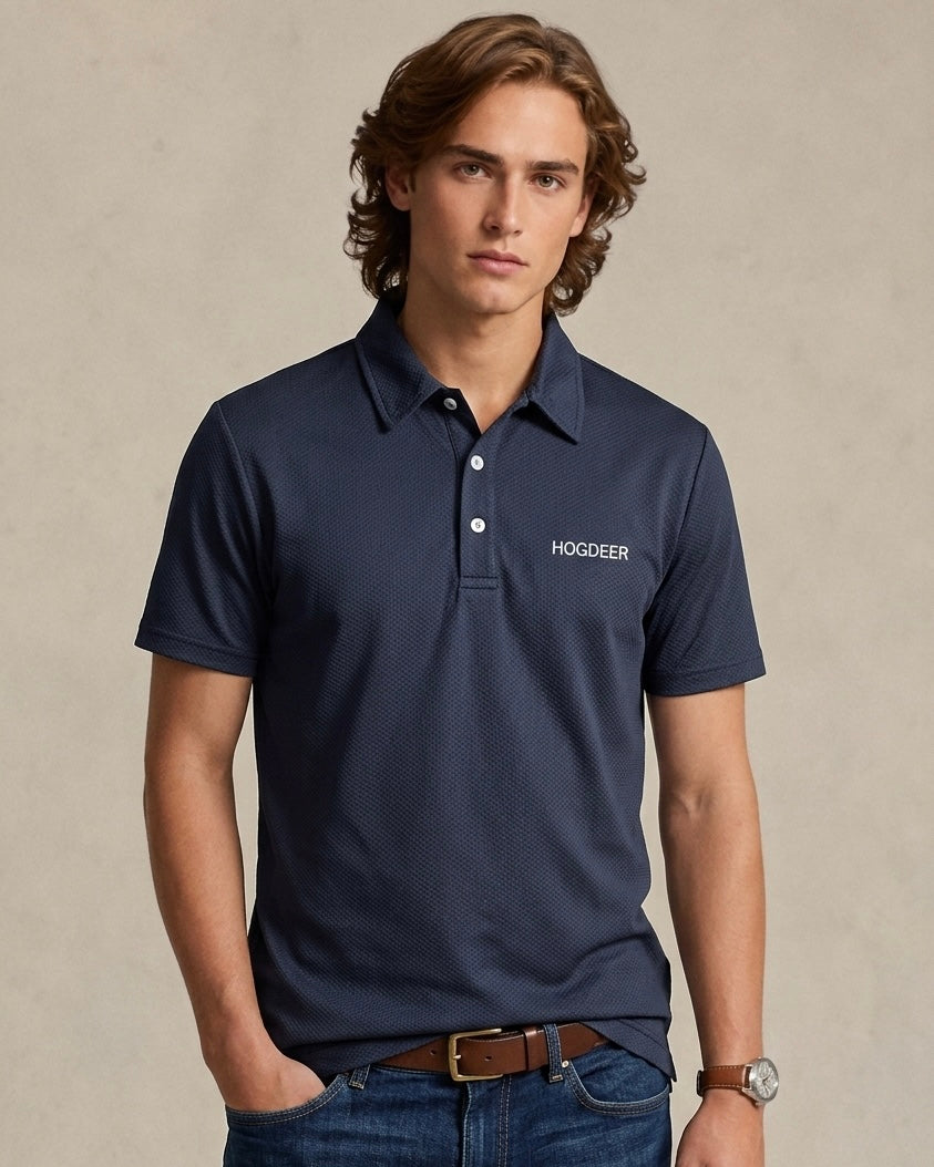 Men's Imported Super Mesh Nylon Polo Shirt