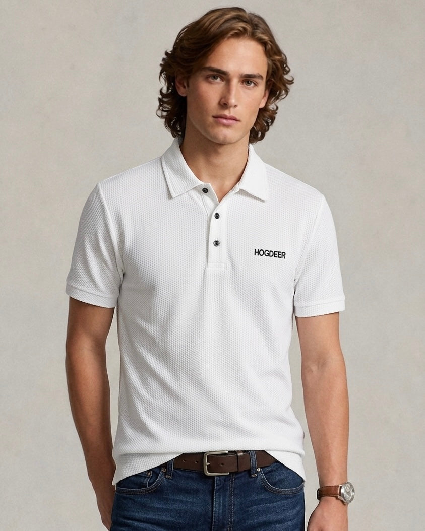 Men's Imported Super Mesh Nylon Polo Shirt