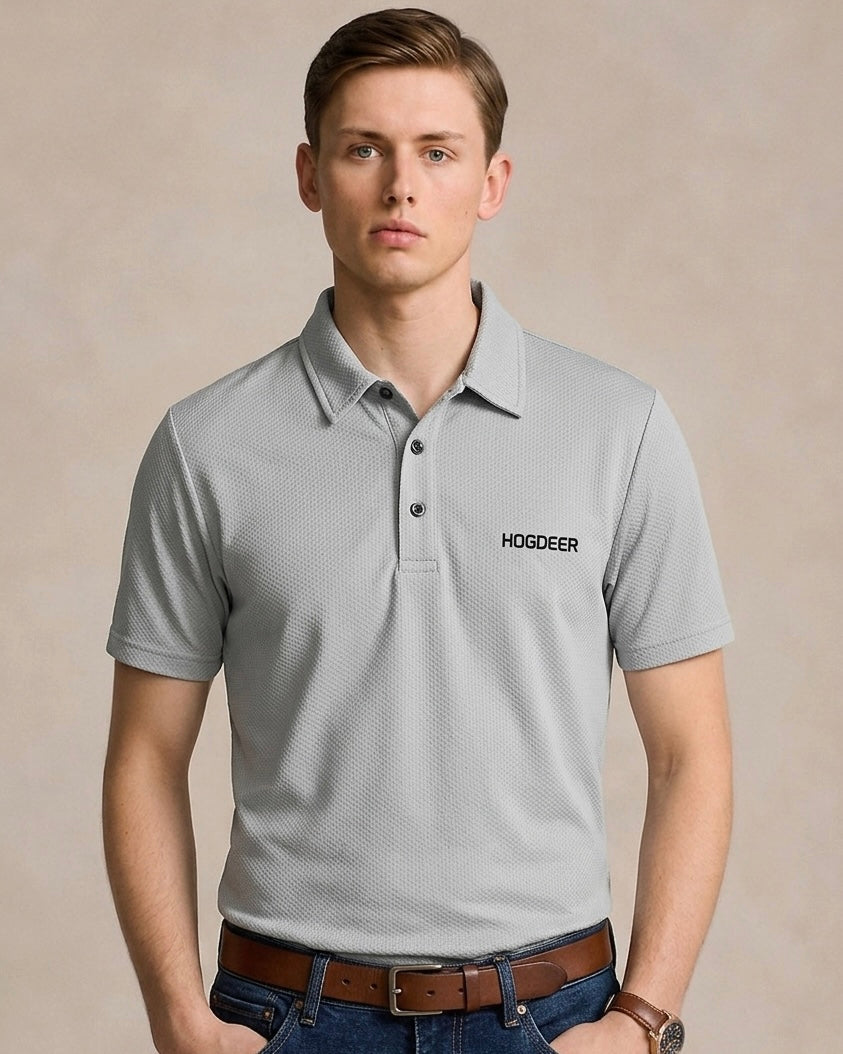 Men's Imported Super Mesh Nylon Polo Shirt