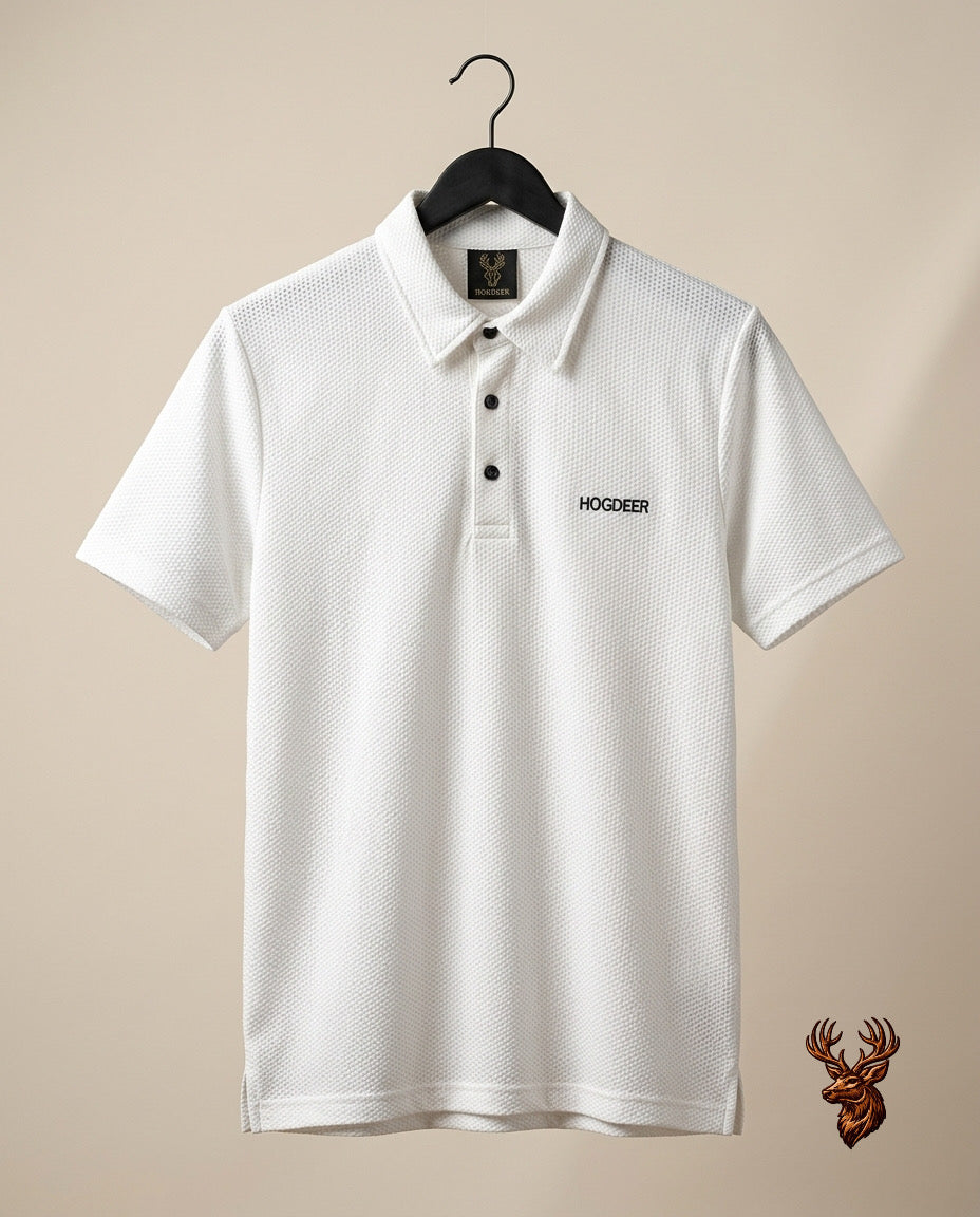 Men's Imported Super Mesh Nylon Polo Shirt