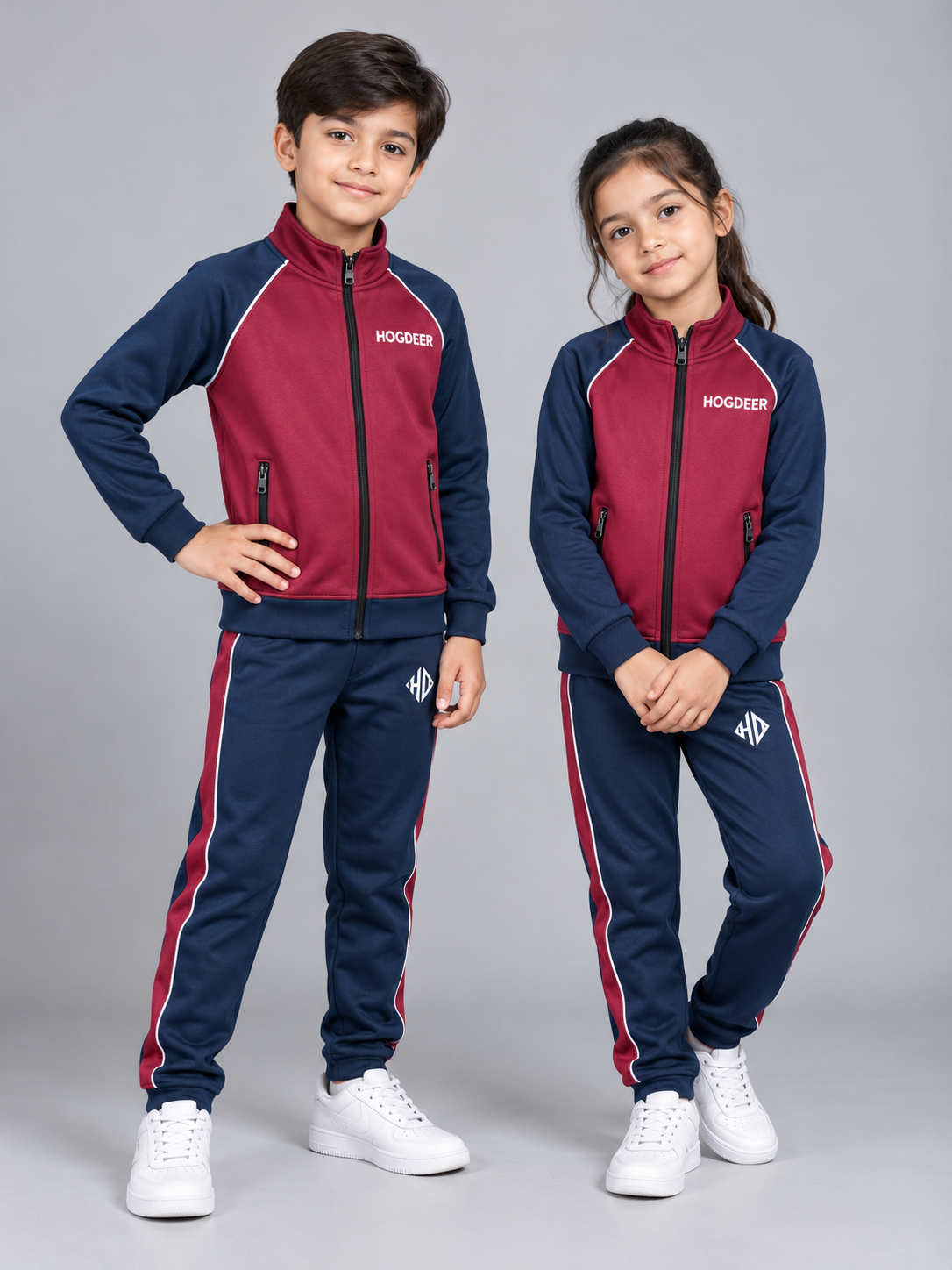 Crimson Crest – Kids Winter Tracksuit