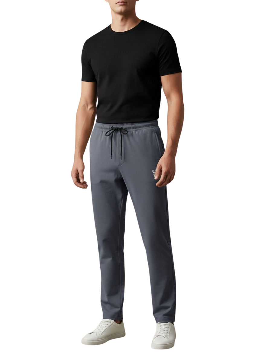 Men's Imported Spandex 200 GSM Trouser – Grey